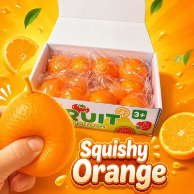 Squishy Orange VE: 12 Stück