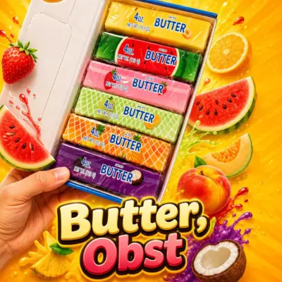 Squishy Butter Obstsorten VE: 12 Stück