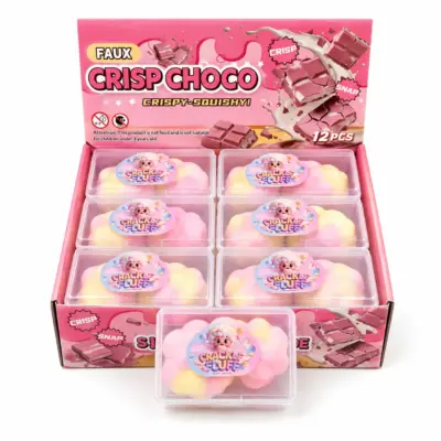 Rosa CHOCO CRISPY SQUISHY VE: 12 Stück