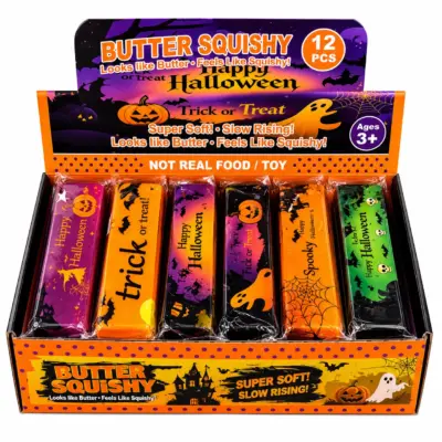 Butter Squishy Halloween VE: 12 Stück