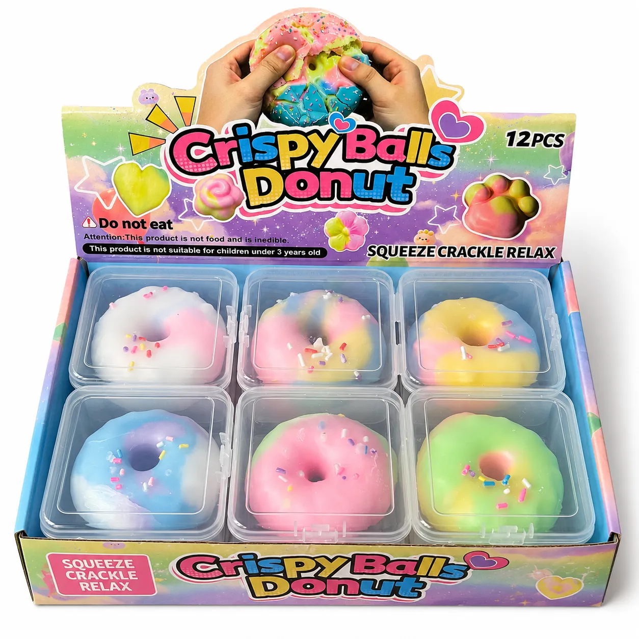 Donat Crispy Knete VE: 12 Stück