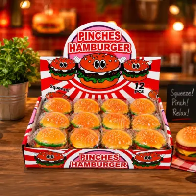 Squishy Burger VE: 12 Stück