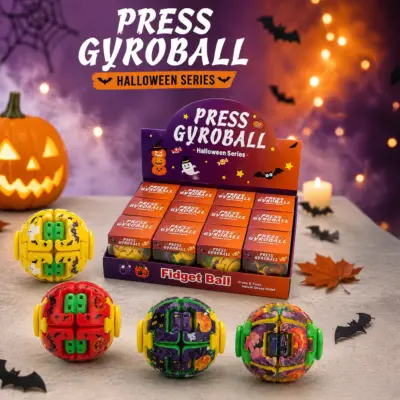 Printed Model Spinner Halloween Gryoball VE: 12 Stück