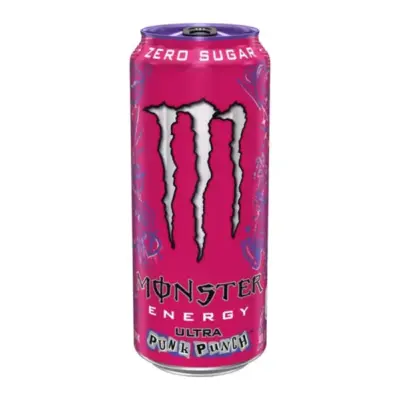 Monster Ultra Punk Punch ZERO VE: 24 x 473ml