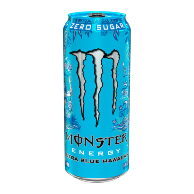 Monster Ultra Blue Hawaiian ZERO VE: 24 x 473ml