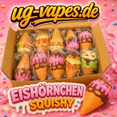 Squishy Eishörnchen VE: 12 Stück