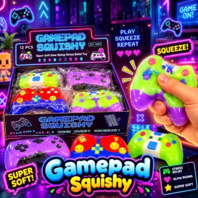 Squishy Game Controller VE: 12 Stück