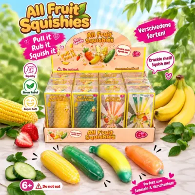 Squishy Crispy Fruit Mix VE: 12 Stück