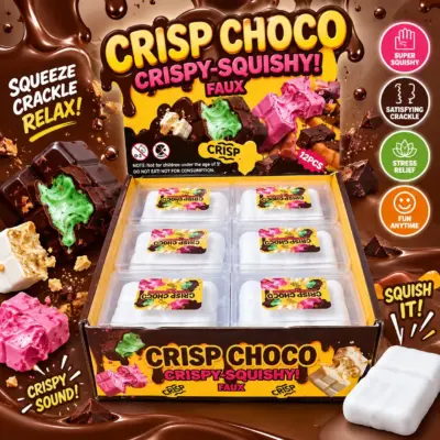 Crispy Choco White klein VE: 12 Stück