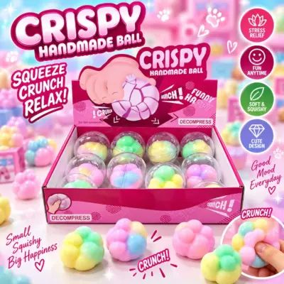 Crispy Handmade Ball Bunt VE: 12 Stück