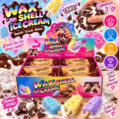Crispy Wax Shell Ice Cream VE: 12 Stück