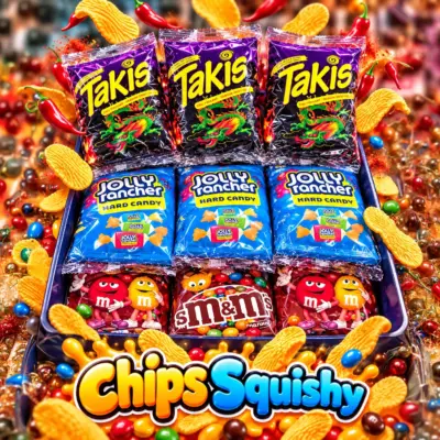 Squishy Chips VE: 12 Stück
