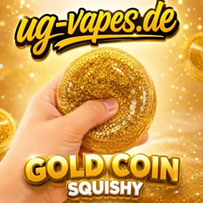 Gold Coin Squishy VE: 12 Stück