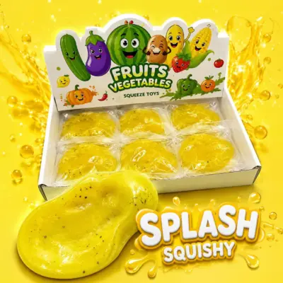 Squishy Splash Gelb VE: 12 Stück