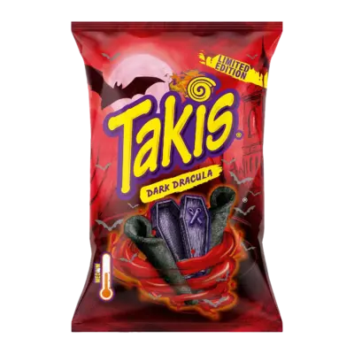 Takis Dark Dracula Limited Edition VE: 18 Stück x 100g