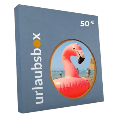 Urlaubsbox® Reisegutschein – 50 €