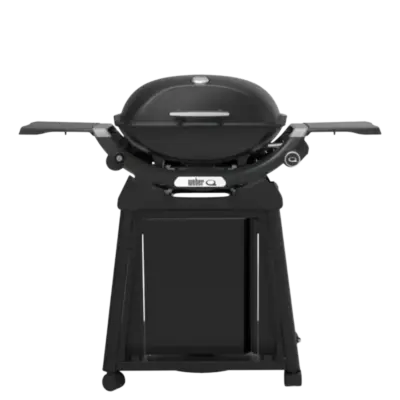 Weber Gasgrill Q 2200N – mit Seitentischen & Premium-Rollwagen