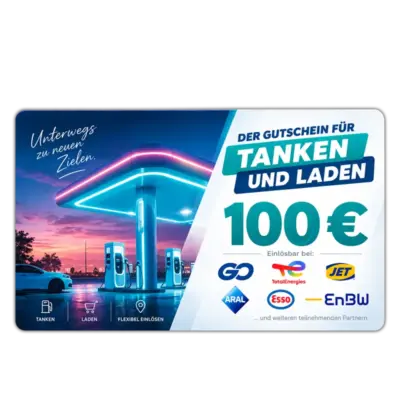 Tankgutschein – 100 €
