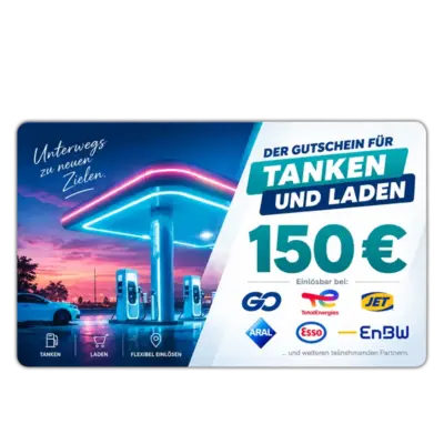Tankgutschein – 150 €