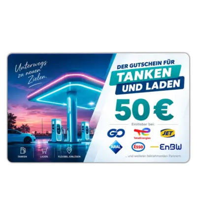 Tankgutschein – 50 €