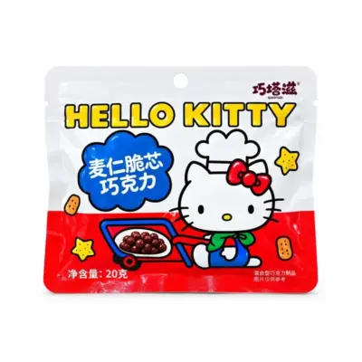 Hello Kitty Wheat Crisp Chocolate Display Flavor VE: 12 Stück x 20g