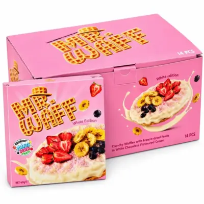 Mr. Waff White Edition VE: 14 Stück x 60g