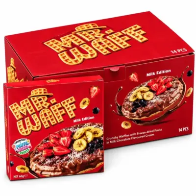 Mr. Waff Milk Edition VE: 14 Stück x 60g