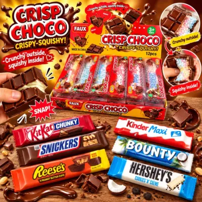 Crispy Schoko Riegel VE: 12 Stück