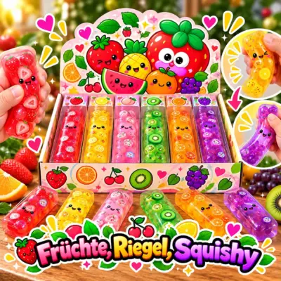 Squishy Banane Fruit VE: 12 Stück