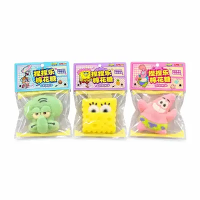 SpongeBob Happy Marshmallow Peach VE: 48 Stück x 49g